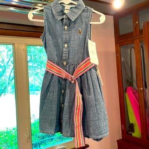 Ralph Lauren Polo toddler girl dress.